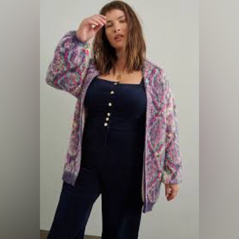 Anthropologie Multicolor Cardigan